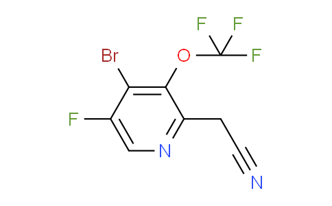 AM217847 | 1803619-53-5 | 4-Bromo-5-fluoro-3-(trifluoromethoxy)pyridine-2-acetonitrile