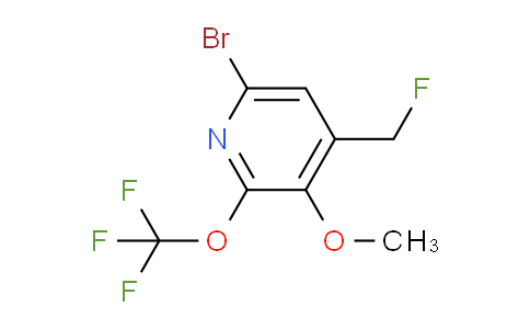 AM217853 | 1806092-68-1 | 6-Bromo-4-(fluoromethyl)-3-methoxy-2-(trifluoromethoxy)pyridine
