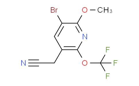 AM217859 | 1804000-45-0 | 3-Bromo-2-methoxy-6-(trifluoromethoxy)pyridine-5-acetonitrile