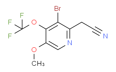 AM217863 | 1804616-18-9 | 3-Bromo-5-methoxy-4-(trifluoromethoxy)pyridine-2-acetonitrile