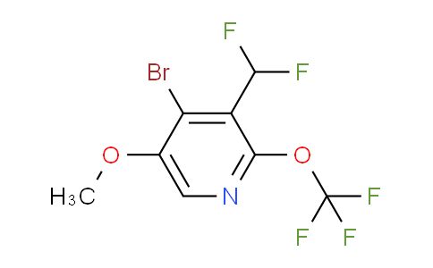 AM217873 | 1803952-55-7 | 4-Bromo-3-(difluoromethyl)-5-methoxy-2-(trifluoromethoxy)pyridine