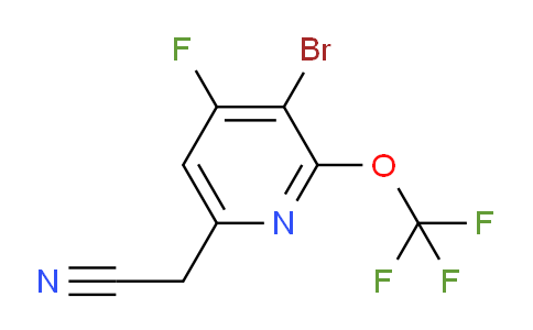 AM217874 | 1804572-74-4 | 3-Bromo-4-fluoro-2-(trifluoromethoxy)pyridine-6-acetonitrile