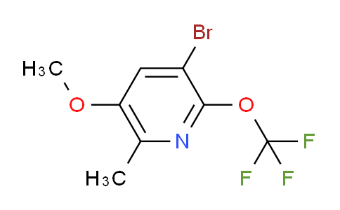 AM217875 | 1806128-94-8 | 3-Bromo-5-methoxy-6-methyl-2-(trifluoromethoxy)pyridine