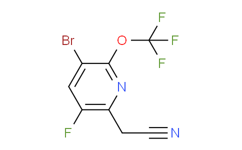 AM217876 | 1803619-40-0 | 3-Bromo-5-fluoro-2-(trifluoromethoxy)pyridine-6-acetonitrile