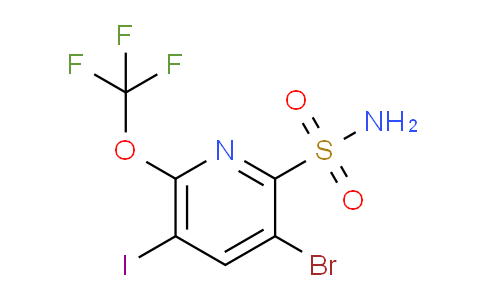 AM217881 | 1804614-19-4 | 3-Bromo-5-iodo-6-(trifluoromethoxy)pyridine-2-sulfonamide