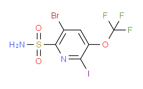 AM217884 | 1804394-12-4 | 5-Bromo-2-iodo-3-(trifluoromethoxy)pyridine-6-sulfonamide