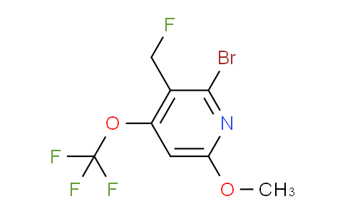 AM217885 | 1803905-47-6 | 2-Bromo-3-(fluoromethyl)-6-methoxy-4-(trifluoromethoxy)pyridine