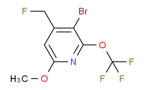 AM217890 | 1804395-93-4 | 3-Bromo-4-(fluoromethyl)-6-methoxy-2-(trifluoromethoxy)pyridine
