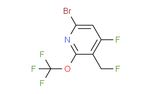 AM217895 | 1804580-61-7 | 6-Bromo-4-fluoro-3-(fluoromethyl)-2-(trifluoromethoxy)pyridine