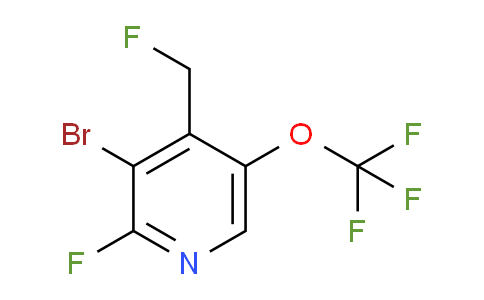 AM217898 | 1804580-76-4 | 3-Bromo-2-fluoro-4-(fluoromethyl)-5-(trifluoromethoxy)pyridine