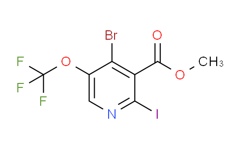 AM217908 | 1804595-60-5 | Methyl 4-bromo-2-iodo-5-(trifluoromethoxy)pyridine-3-carboxylate