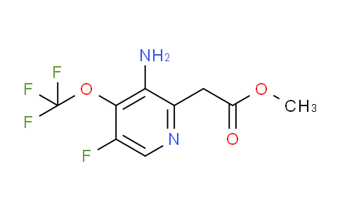 Methyl 3-amino-5-fluoro-4-(trifluoromethoxy)pyridine-2-acetate