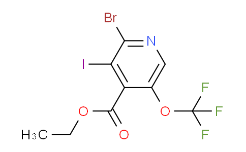 AM217913 | 1806084-08-1 | Ethyl 2-bromo-3-iodo-5-(trifluoromethoxy)pyridine-4-carboxylate