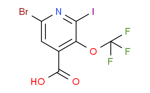 AM217917 | 1806125-52-9 | 6-Bromo-2-iodo-3-(trifluoromethoxy)pyridine-4-carboxylic acid