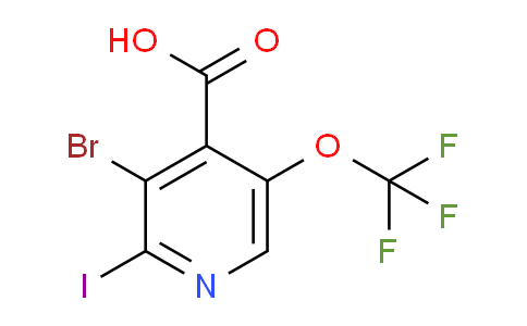 AM217919 | 1803969-58-5 | 3-Bromo-2-iodo-5-(trifluoromethoxy)pyridine-4-carboxylic acid