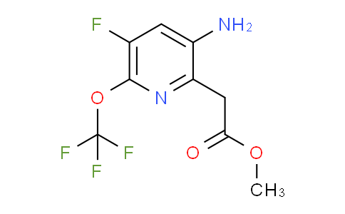 AM21792 | 1803438-05-2 | Methyl 3-amino-5-fluoro-6-(trifluoromethoxy)pyridine-2-acetate