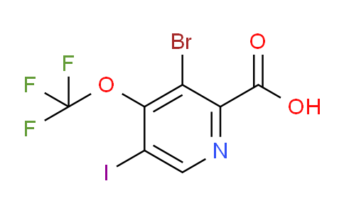 AM217921 | 1803989-49-2 | 3-Bromo-5-iodo-4-(trifluoromethoxy)pyridine-2-carboxylic acid