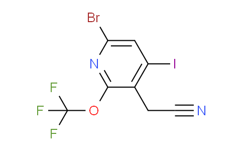 AM217927 | 1803969-36-9 | 6-Bromo-4-iodo-2-(trifluoromethoxy)pyridine-3-acetonitrile