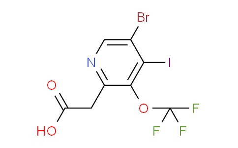 AM217934 | 1806128-50-6 | 5-Bromo-4-iodo-3-(trifluoromethoxy)pyridine-2-acetic acid