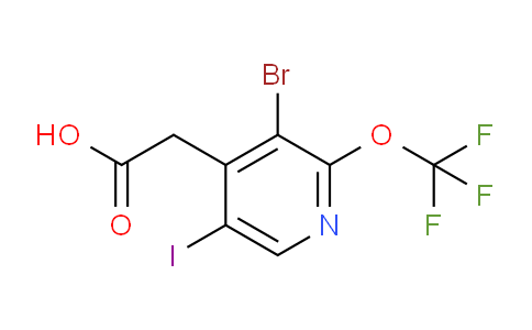 AM217936 | 1806216-40-9 | 3-Bromo-5-iodo-2-(trifluoromethoxy)pyridine-4-acetic acid