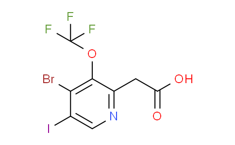 AM217938 | 1806128-80-2 | 4-Bromo-5-iodo-3-(trifluoromethoxy)pyridine-2-acetic acid