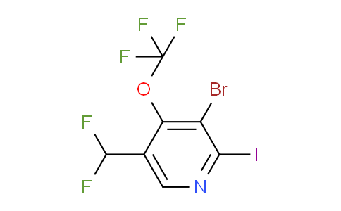 AM217942 | 1803999-10-1 | 3-Bromo-5-(difluoromethyl)-2-iodo-4-(trifluoromethoxy)pyridine