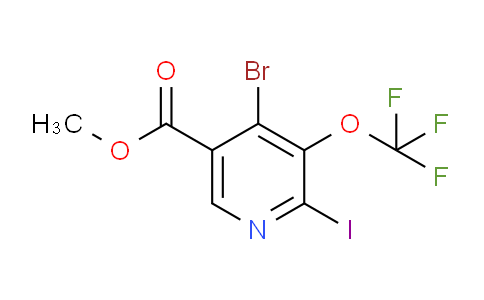 AM217943 | 1806083-72-6 | Methyl 4-bromo-2-iodo-3-(trifluoromethoxy)pyridine-5-carboxylate