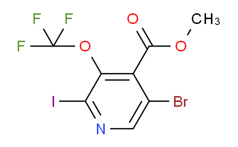 AM217944 | 1806083-93-1 | Methyl 5-bromo-2-iodo-3-(trifluoromethoxy)pyridine-4-carboxylate