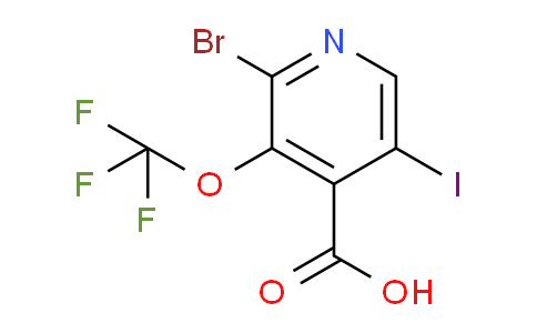 AM217950 | 1803969-52-9 | 2-Bromo-5-iodo-3-(trifluoromethoxy)pyridine-4-carboxylic acid