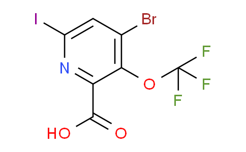 AM217954 | 1806126-96-4 | 4-Bromo-6-iodo-3-(trifluoromethoxy)pyridine-2-carboxylic acid