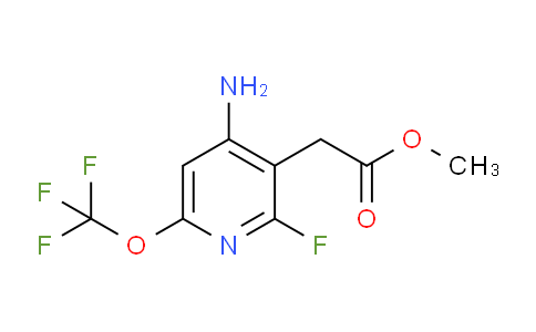 Methyl 4-amino-2-fluoro-6-(trifluoromethoxy)pyridine-3-acetate