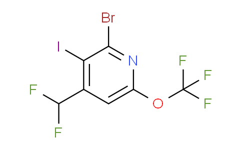 AM217965 | 1804632-22-1 | 2-Bromo-4-(difluoromethyl)-3-iodo-6-(trifluoromethoxy)pyridine