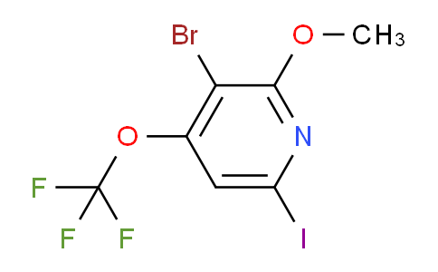 AM217966 | 1804652-62-7 | 3-Bromo-6-iodo-2-methoxy-4-(trifluoromethoxy)pyridine