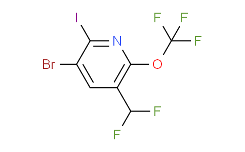 AM217967 | 1804648-81-4 | 3-Bromo-5-(difluoromethyl)-2-iodo-6-(trifluoromethoxy)pyridine