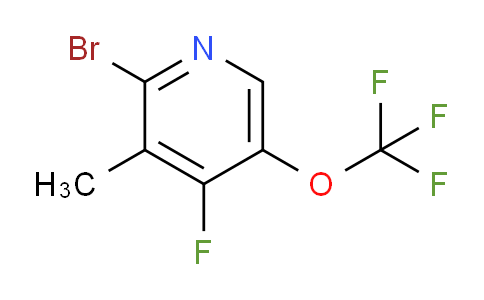AM217980 | 1806229-62-8 | 2-Bromo-4-fluoro-3-methyl-5-(trifluoromethoxy)pyridine