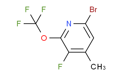 AM217982 | 1806110-08-6 | 6-Bromo-3-fluoro-4-methyl-2-(trifluoromethoxy)pyridine