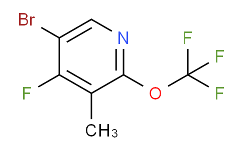 5-Bromo-4-fluoro-3-methyl-2-(trifluoromethoxy)pyridine