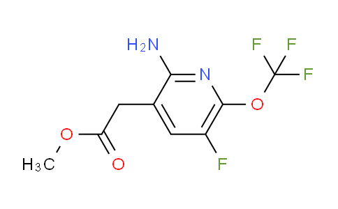 Methyl 2-amino-5-fluoro-6-(trifluoromethoxy)pyridine-3-acetate