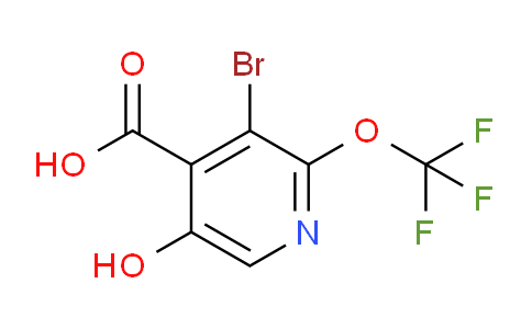 AM218007 | 1804563-88-9 | 3-Bromo-5-hydroxy-2-(trifluoromethoxy)pyridine-4-carboxylic acid