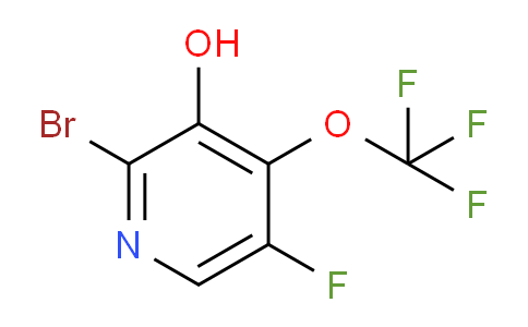 2-Bromo-5-fluoro-3-hydroxy-4-(trifluoromethoxy)pyridine
