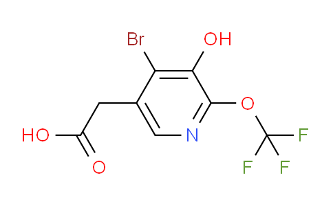 AM218020 | 1803991-14-1 | 4-Bromo-3-hydroxy-2-(trifluoromethoxy)pyridine-5-acetic acid