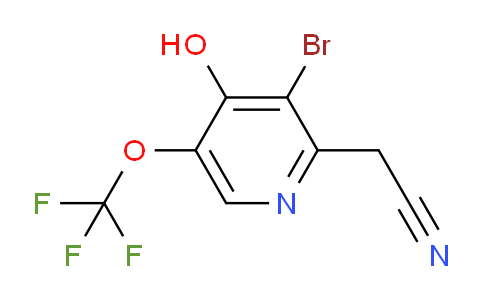 AM218031 | 1806082-64-3 | 3-Bromo-4-hydroxy-5-(trifluoromethoxy)pyridine-2-acetonitrile