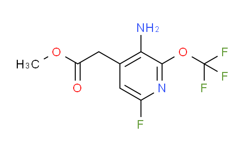 AM21804 | 1803534-49-7 | Methyl 3-amino-6-fluoro-2-(trifluoromethoxy)pyridine-4-acetate
