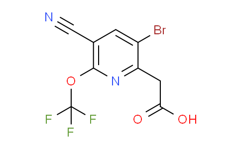 AM218041 | 1804665-14-2 | 3-Bromo-5-cyano-6-(trifluoromethoxy)pyridine-2-acetic acid