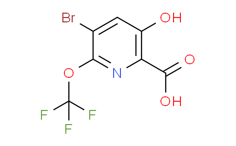 AM218042 | 1804629-27-3 | 3-Bromo-5-hydroxy-2-(trifluoromethoxy)pyridine-6-carboxylic acid