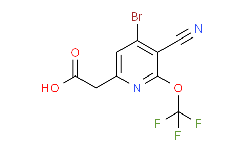 AM218043 | 1804589-11-4 | 4-Bromo-3-cyano-2-(trifluoromethoxy)pyridine-6-acetic acid