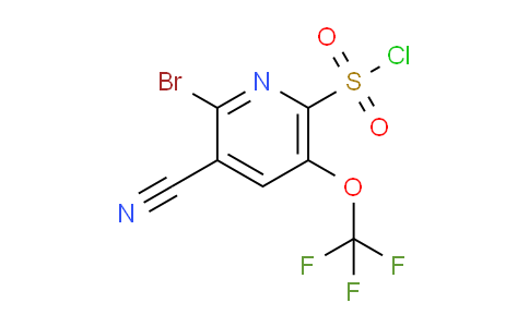 AM218048 | 1806028-33-0 | 2-Bromo-3-cyano-5-(trifluoromethoxy)pyridine-6-sulfonyl chloride