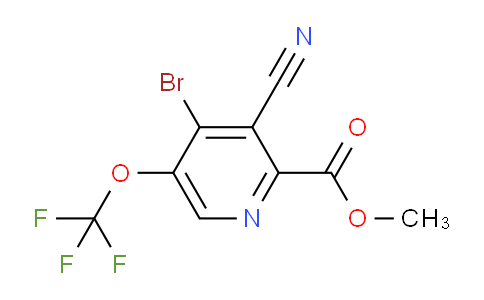 AM218059 | 1804645-16-6 | Methyl 4-bromo-3-cyano-5-(trifluoromethoxy)pyridine-2-carboxylate
