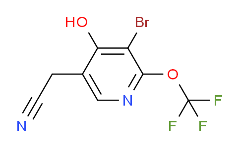 AM218062 | 1806210-62-7 | 3-Bromo-4-hydroxy-2-(trifluoromethoxy)pyridine-5-acetonitrile
