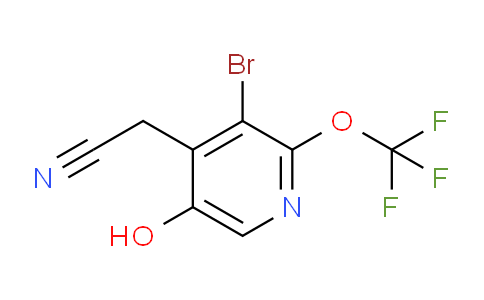 AM218064 | 1806089-96-2 | 3-Bromo-5-hydroxy-2-(trifluoromethoxy)pyridine-4-acetonitrile